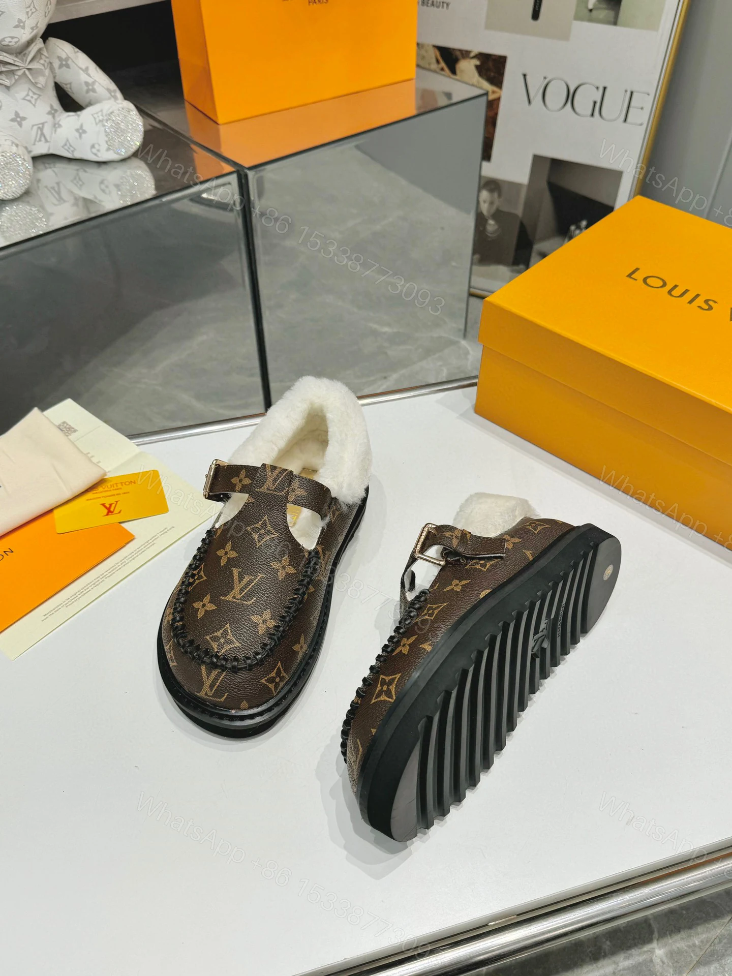 View 6 of LOUIS VUITTON COLORADO COMFORT MARY JANE MONOGRAM BROWN