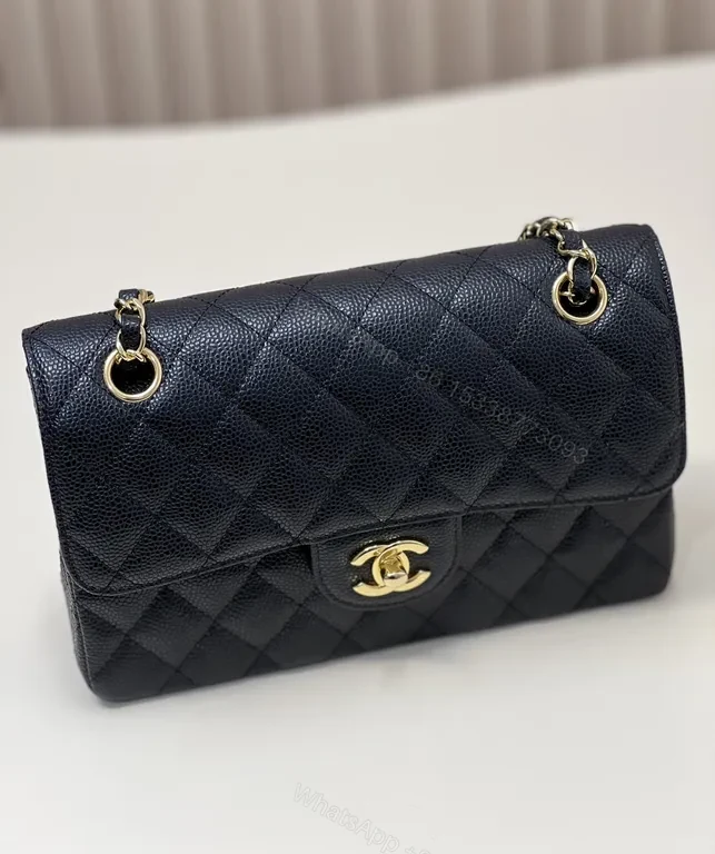 View 7 of Chanel-Inspired Quilted Leather Shoulder Bag: Luxe Everyday elegance