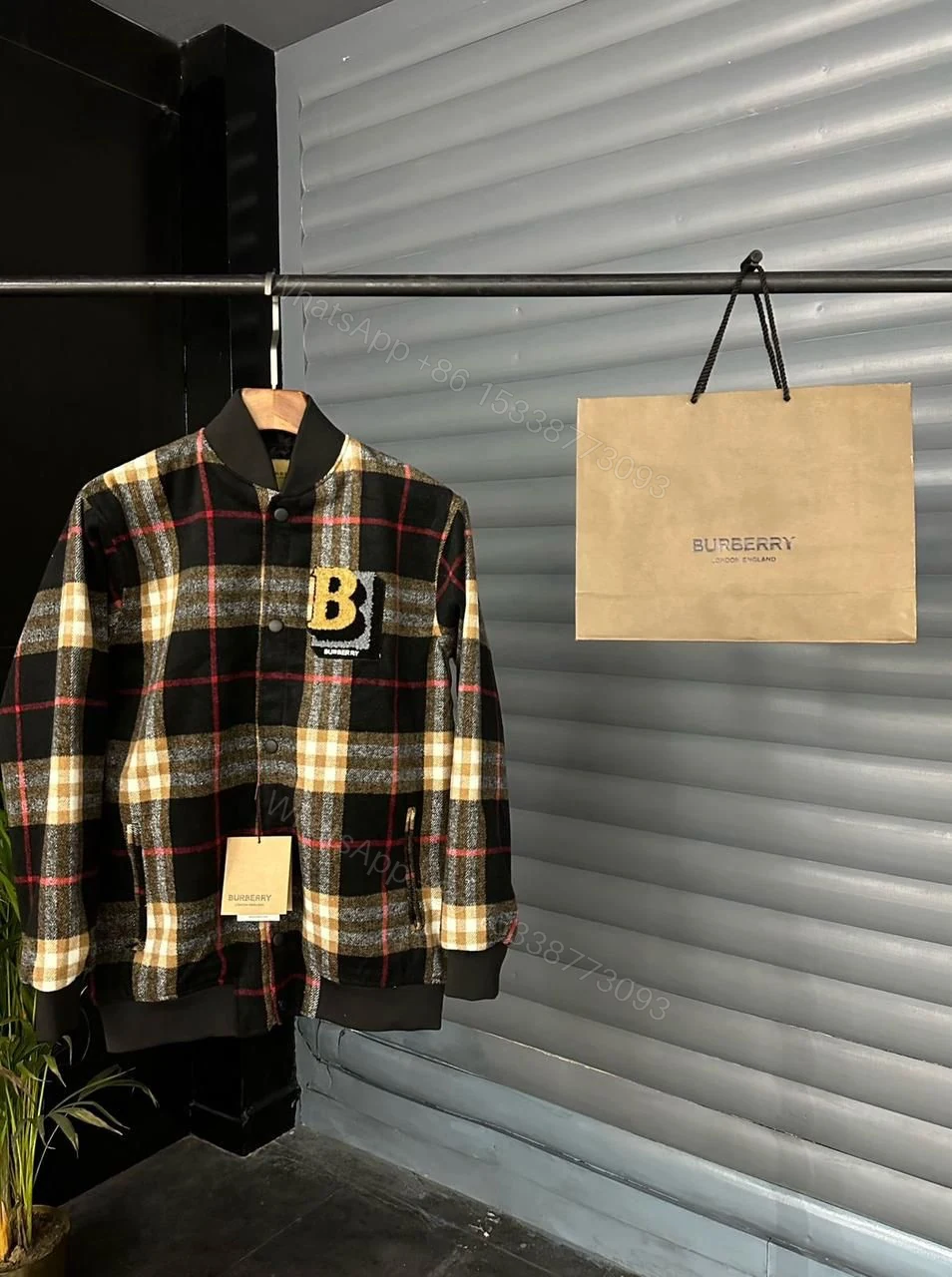 View 5 of First Copy Burberry Italian Tweed Imported Jackets