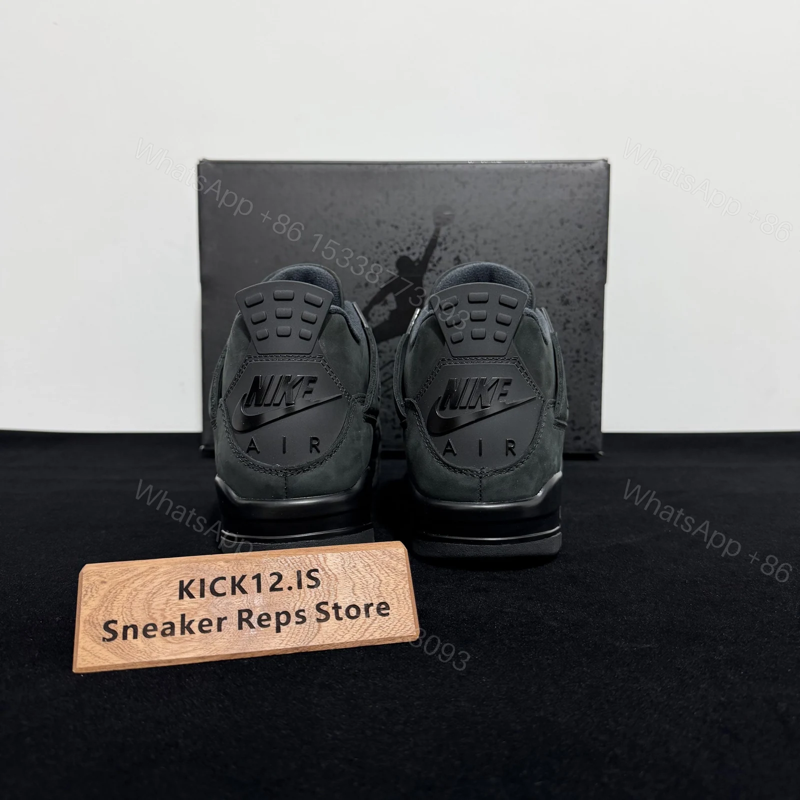View 6 of Air Jordan 4 Retro Black Cats 2025 Reps
