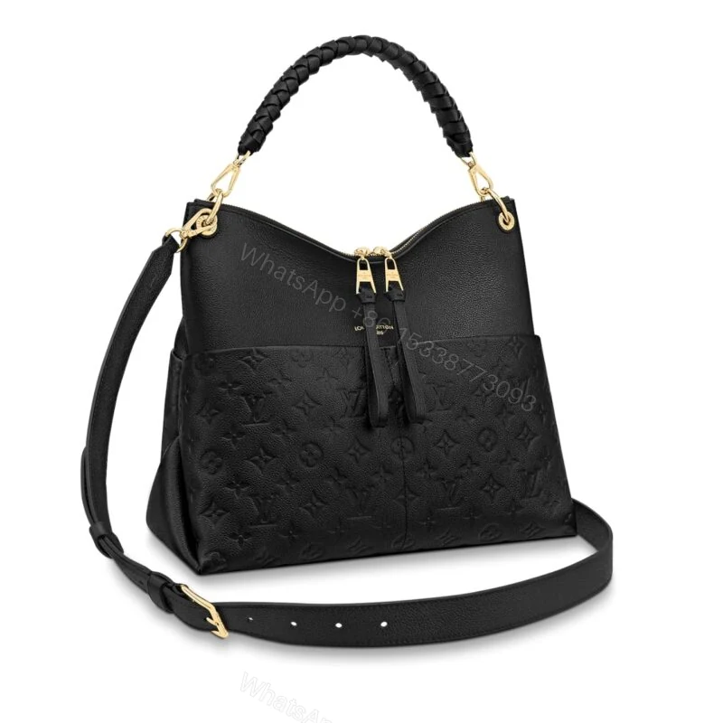 Louis Vuitton Maida Hobo Bag Black 32Cm M45522 — view 1