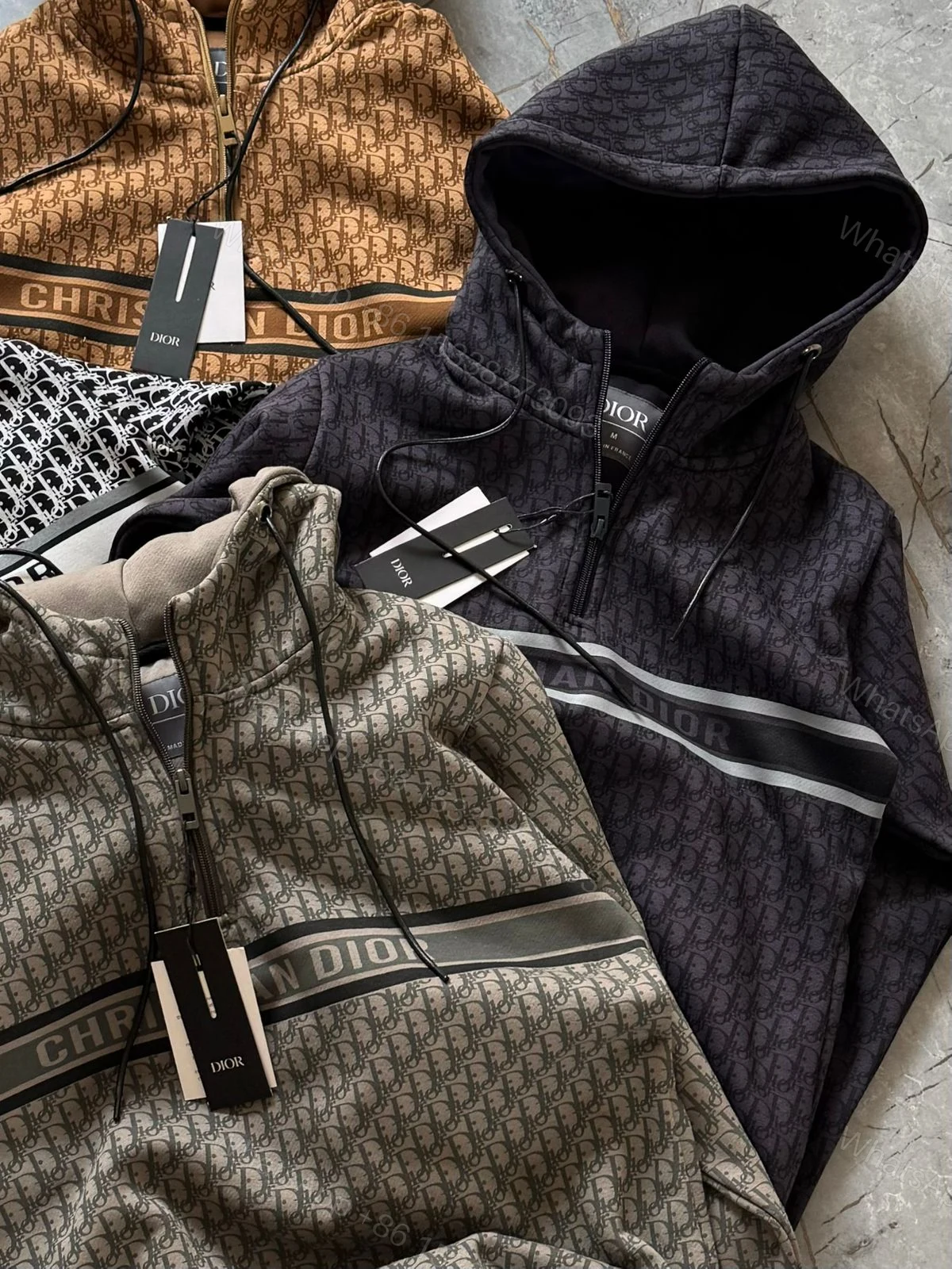 View 4 of FIRST COPY DIOR PREMIUM HOODIE SWEATSHIRT FOR WOMAN