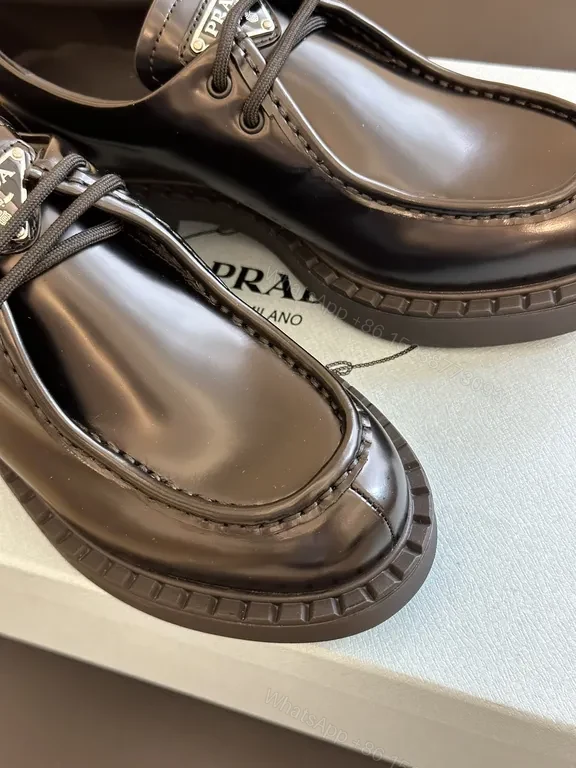 View 2 of Polished Moccasin-Style Sneakers: Luxe Prada-Inspired Comfort