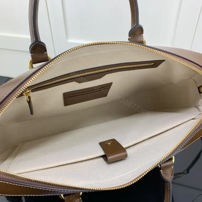 View 4 of Chic Monogram Briefcase â€” Signature Canvas, Leather, Luxe Function