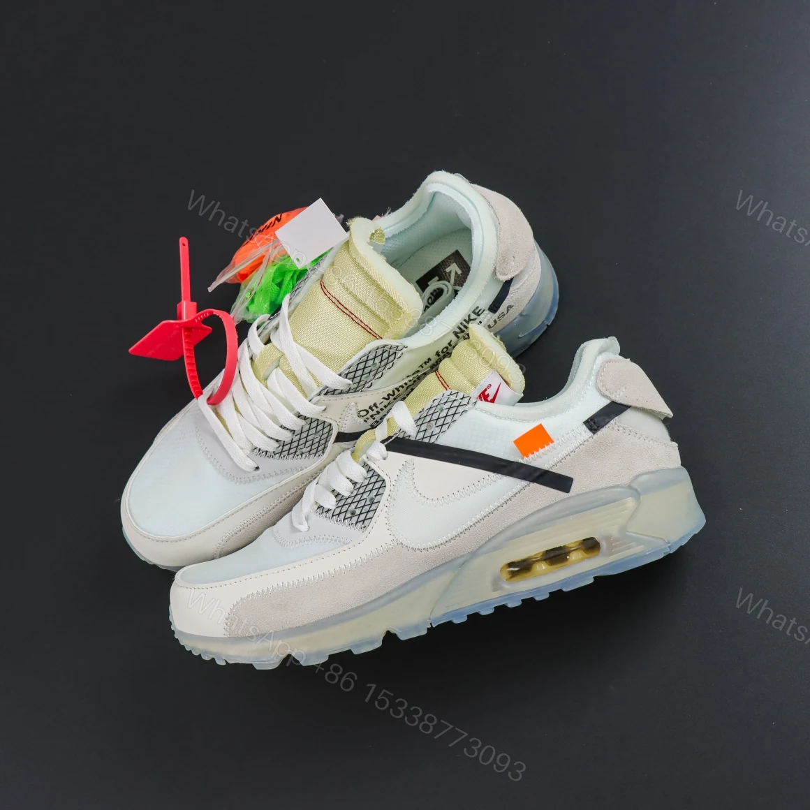 View 8 of Off White x Nike Air Max 90 White The Ten Reps