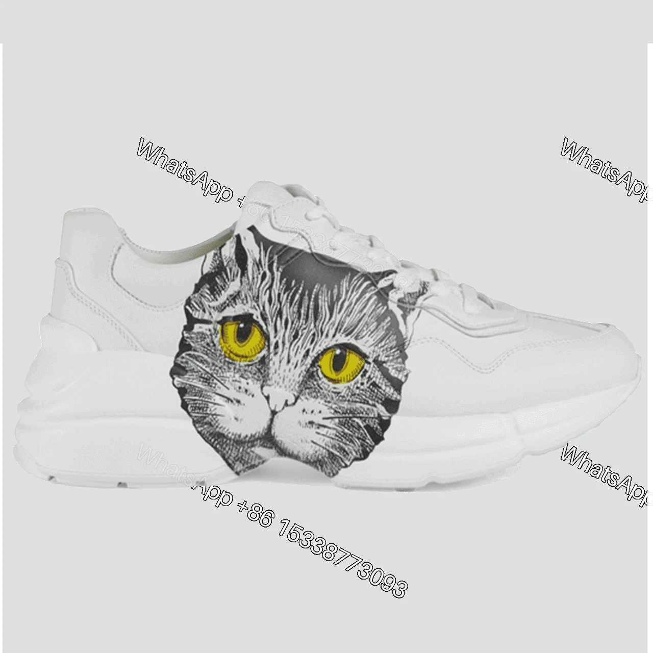 GUCCI RHYTON SNEAKER WITH MYSTIC CAT — view 1
