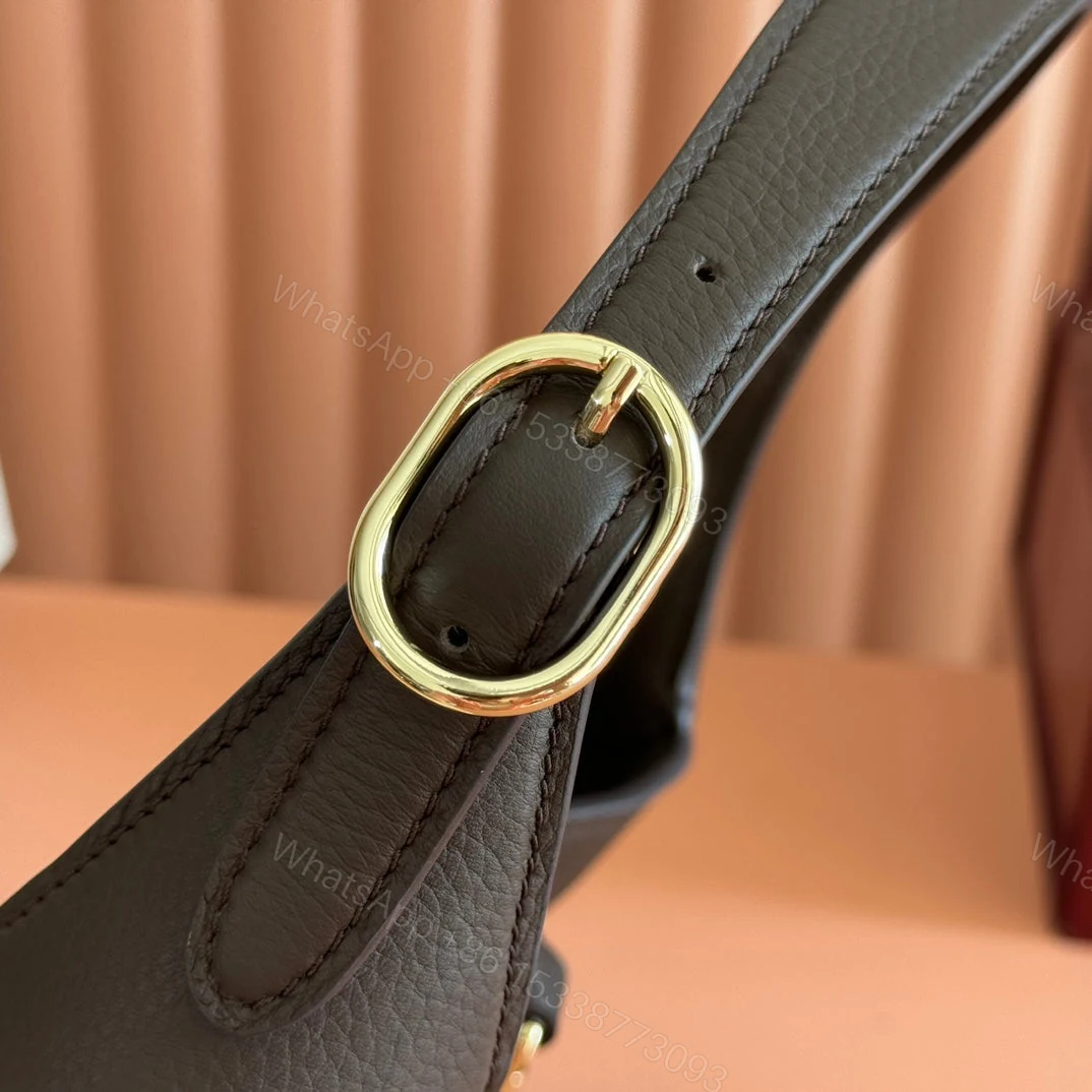 View 6 of GUCCI 25S JACKIE 1961 SMALL BAG 28 CM IN DARK BROWN LEATHER WITH GOLD HARDWARE