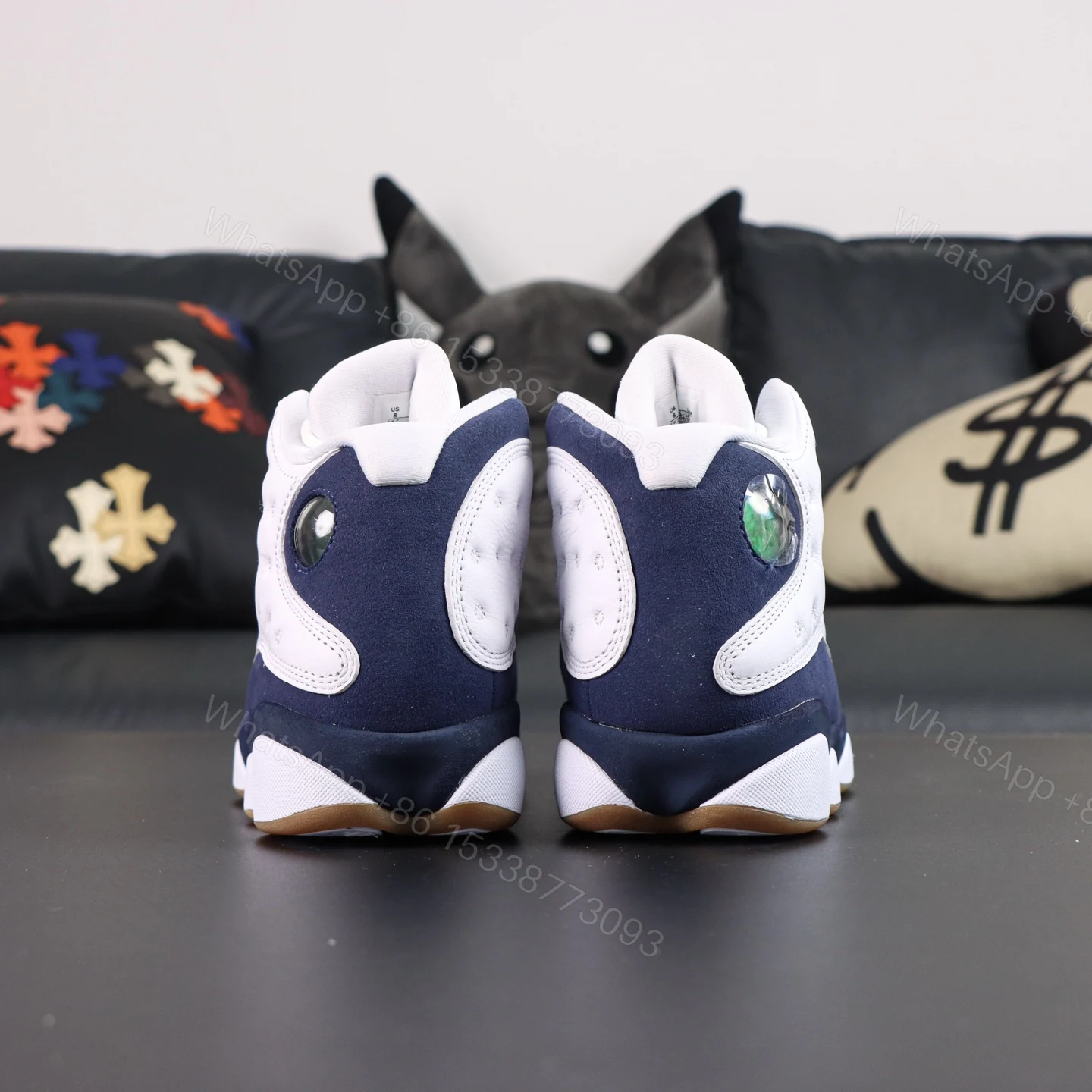 View 6 of Air Jordan 13 Retro Midnight Navy Reps
