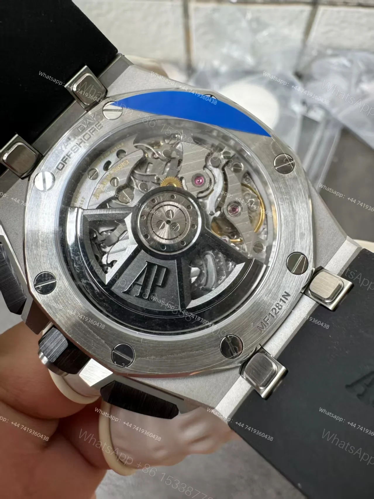 View 11 of Audemars Piguet Super Clone Royal Oak Offshore Black Dial 26420 Chronograph 43mm
