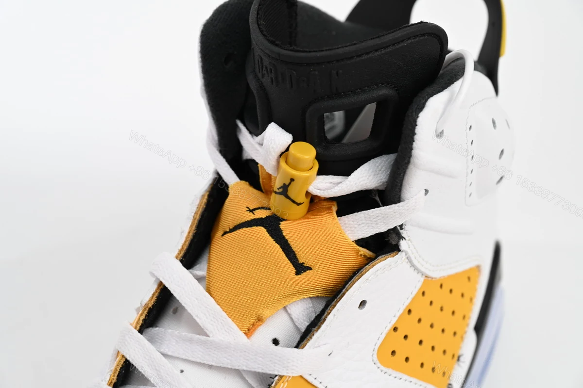 View 8 of Air Jordan 6 Retro Yellow Ochre CT8529-170