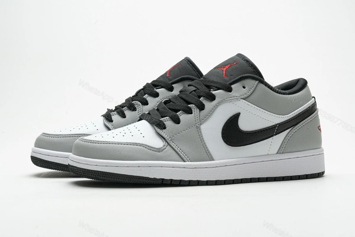 View 11 of Air Jordan 1 Low Light Smoke Grey 553558-030
