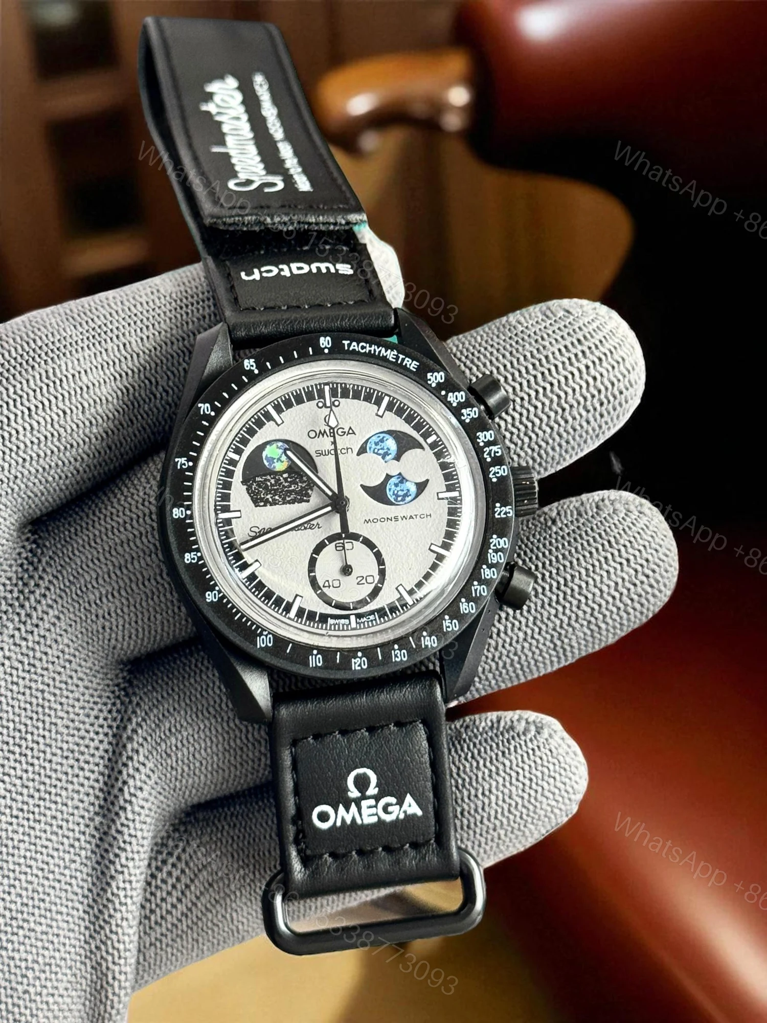 View 8 of FIRST COPY Omega space branded watch