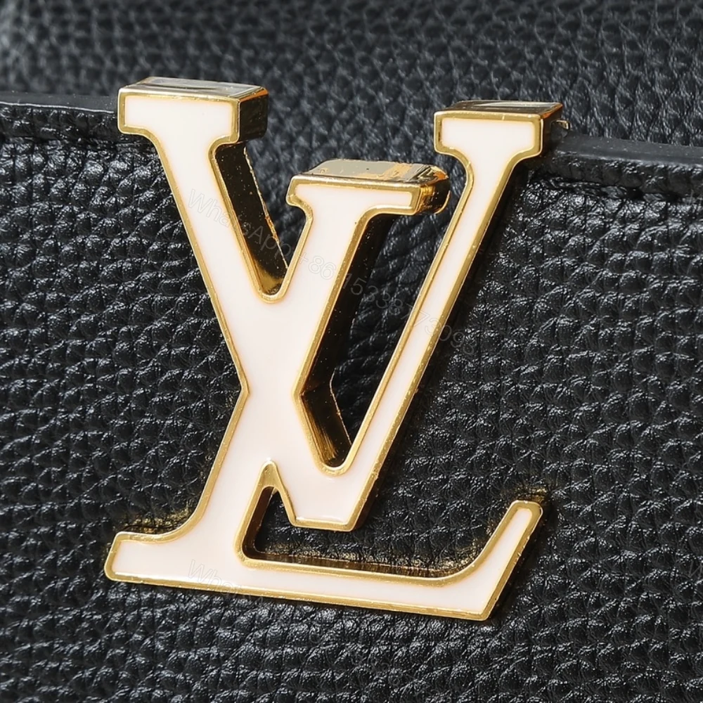 View 7 of Louis Vuitton Capucines Mini Black 21Cm