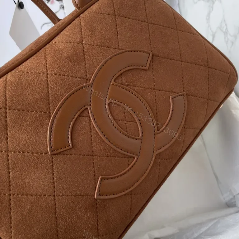 View 5 of Quilted Leather Handbag: Signature Logo, Everyday Luxe