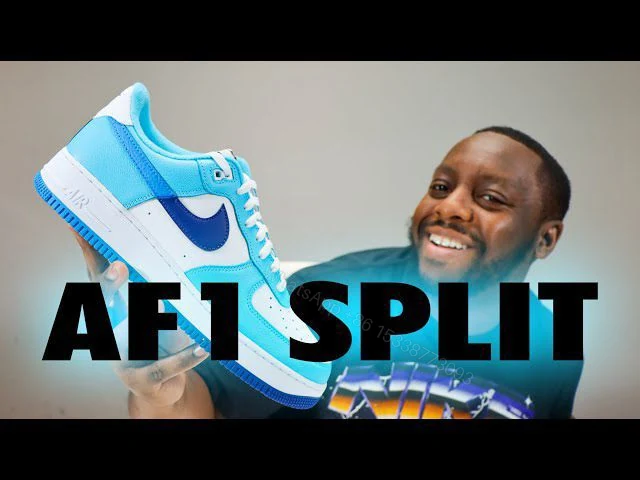 View 7 of FIRST COPY NIKE AIRFORCE SPLIT UNC FOR MEN