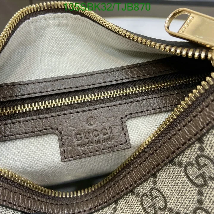 View 10 of Gucci Ophidia Super Mini Shoulder Bag in Beige and Ebony GG Supreme Canvas 79585