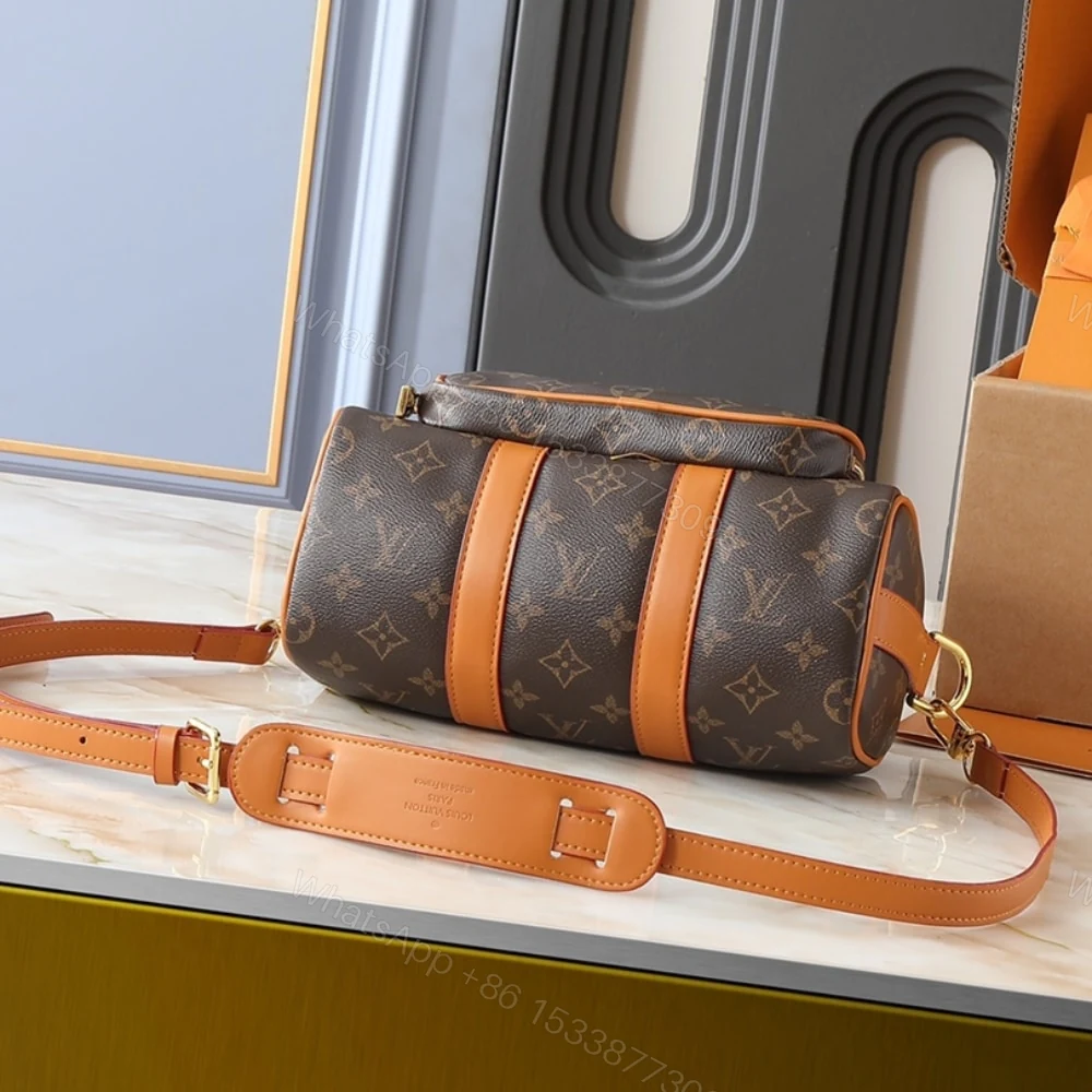 View 4 of Louis Vuitton Keepall Cargo Bag 25 Brown 25Cm M14981