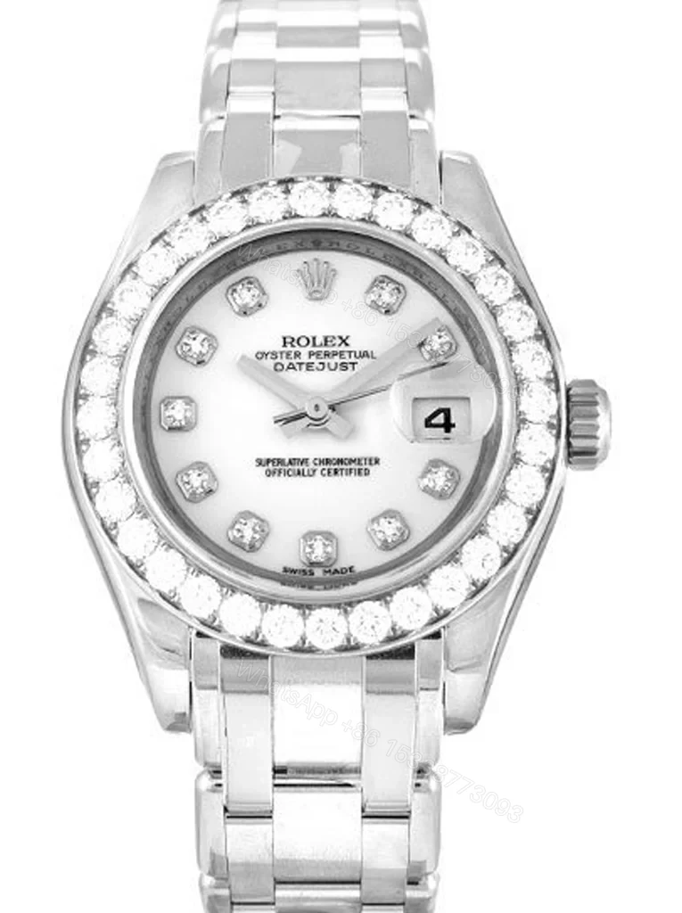 Replica Rolex Pearlmaster White Dial 80299 — view 1