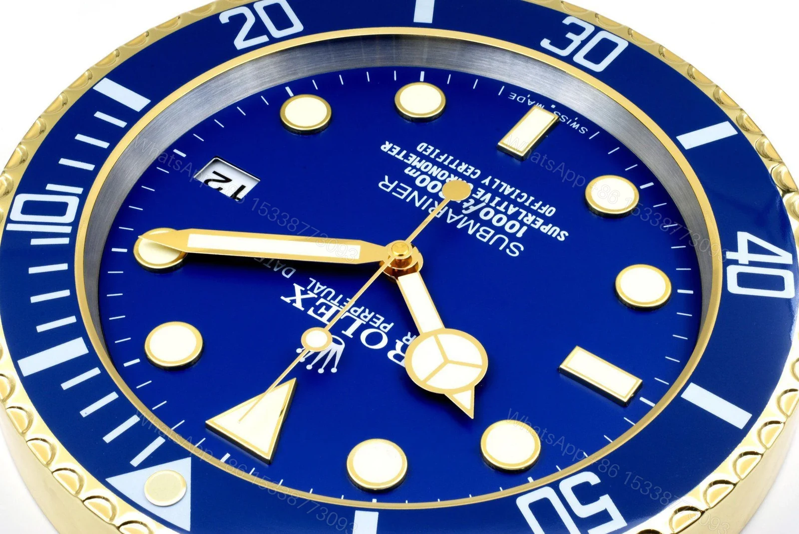 View 3 of ROLEX WALL CLOCK – SUBMARINER BLUESY