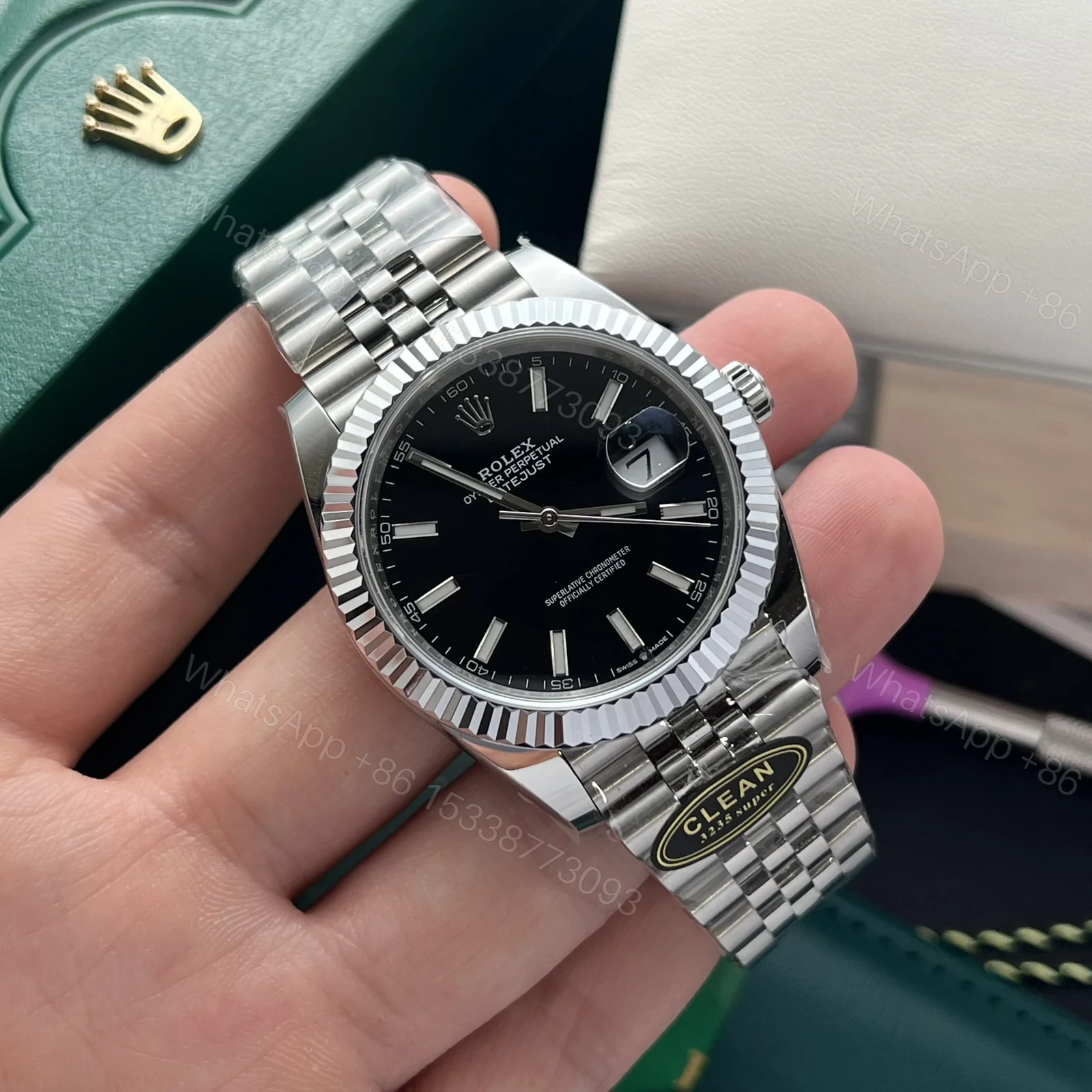 View 6 of Rolex Datejust Black Dial 126334-0018 41 mm