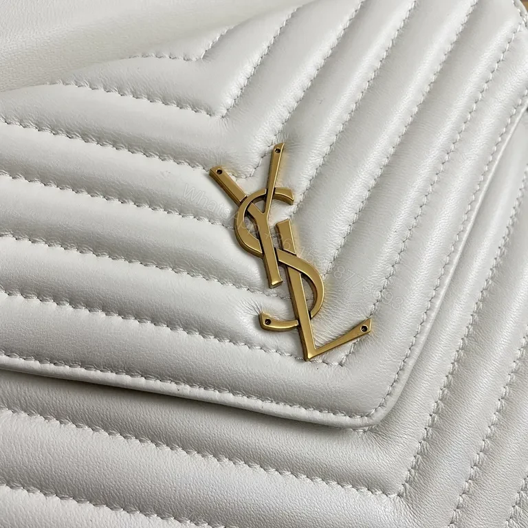View 5 of Chic Quilted Backpack with Gold Emblem â€“ Modern Luxury Backpack