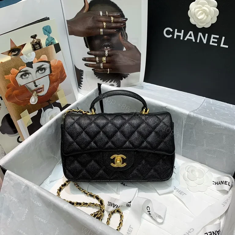 View 2 of Chanel-Inspired Quilted Flap Bag: Everyday Luxury Bag