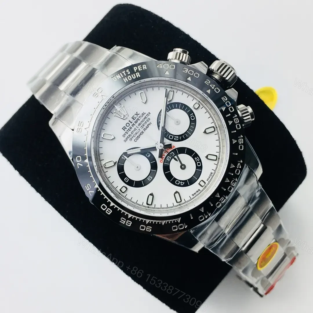 View 2 of Super Clone Rolex Daytona White Panda Dial 40mm 116500LN-0001