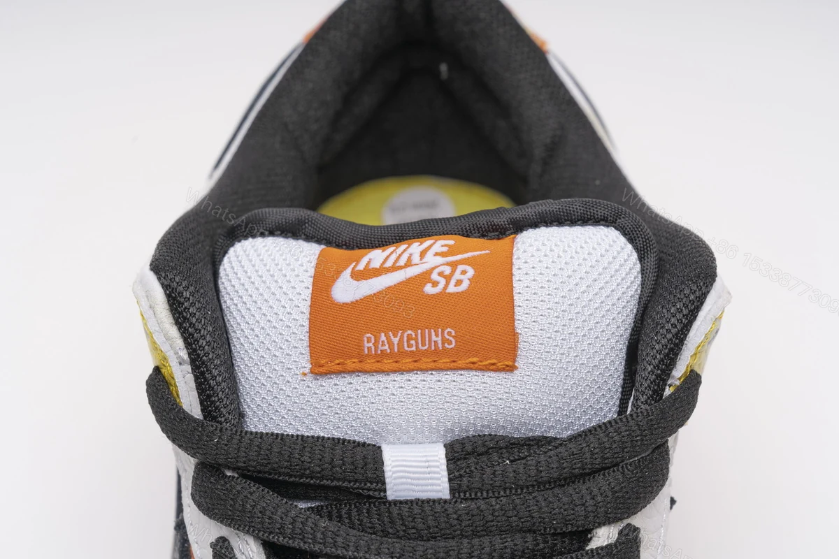 View 8 of Nike SB Dunk Low Raygun Tie-Dye White BQ6832-101