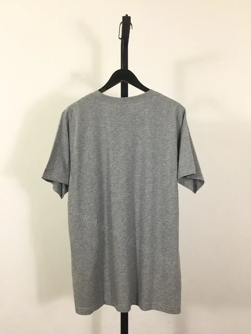 View 3 of Minimalist Cotton Tee with Subtle Logo – Everyday Luxe Tee