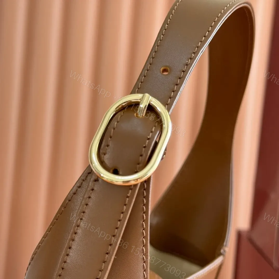 View 9 of Jackie Small Shoulder Bag Brown Leathe