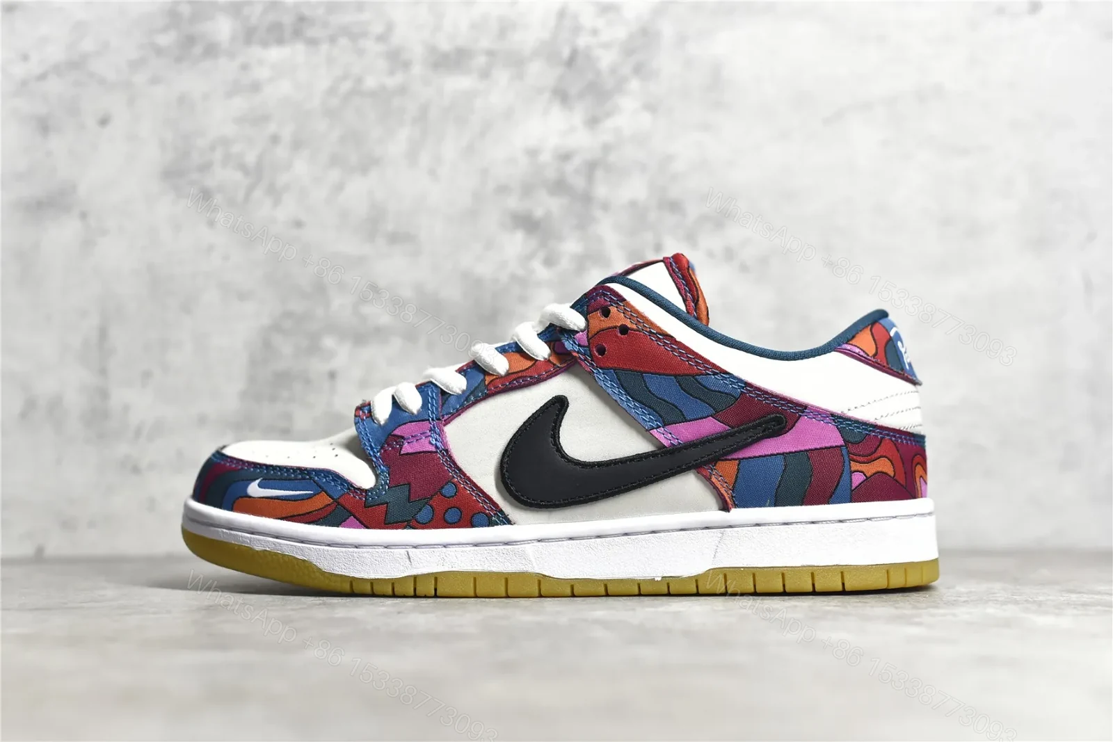 DUNK SB LOW PRO PARRA ABSTRACT ART (2021) Reps — view 1