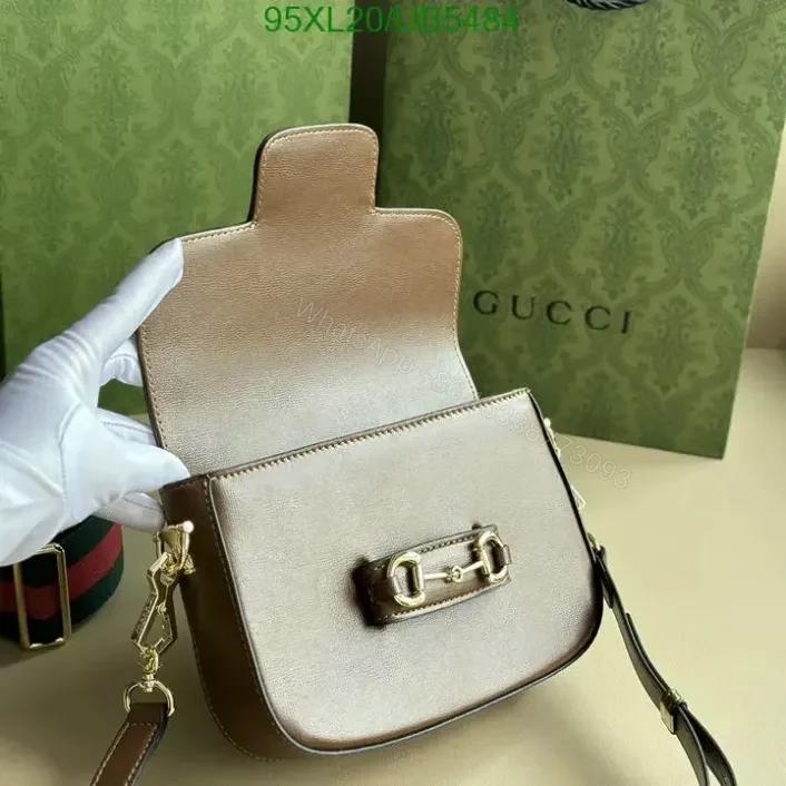 View 5 of Gucci Horsebit 1955 Leather Shoulder Bag Knockoff, UB54845 – Premium AAAA