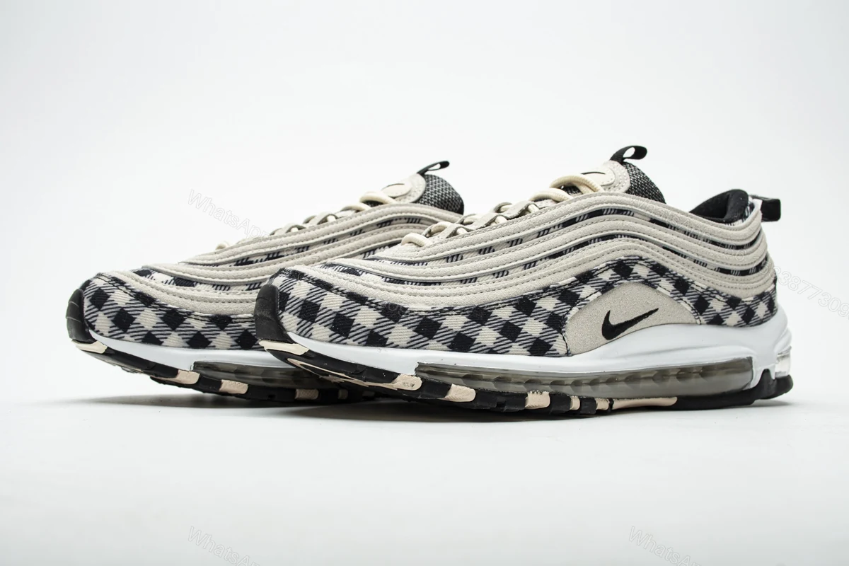 View 3 of Nike Air Max 97 Plaid Light Cream 312834-201