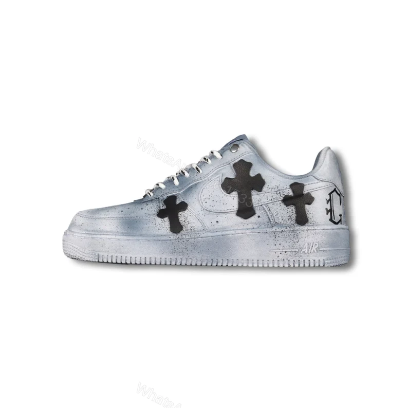 View 8 of Chrome Hearts x Nike Air Force 1 Low