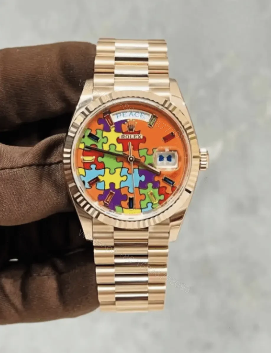 View 7 of The new Rolex Replica Oyster Perpetual Day-Date ( Love )