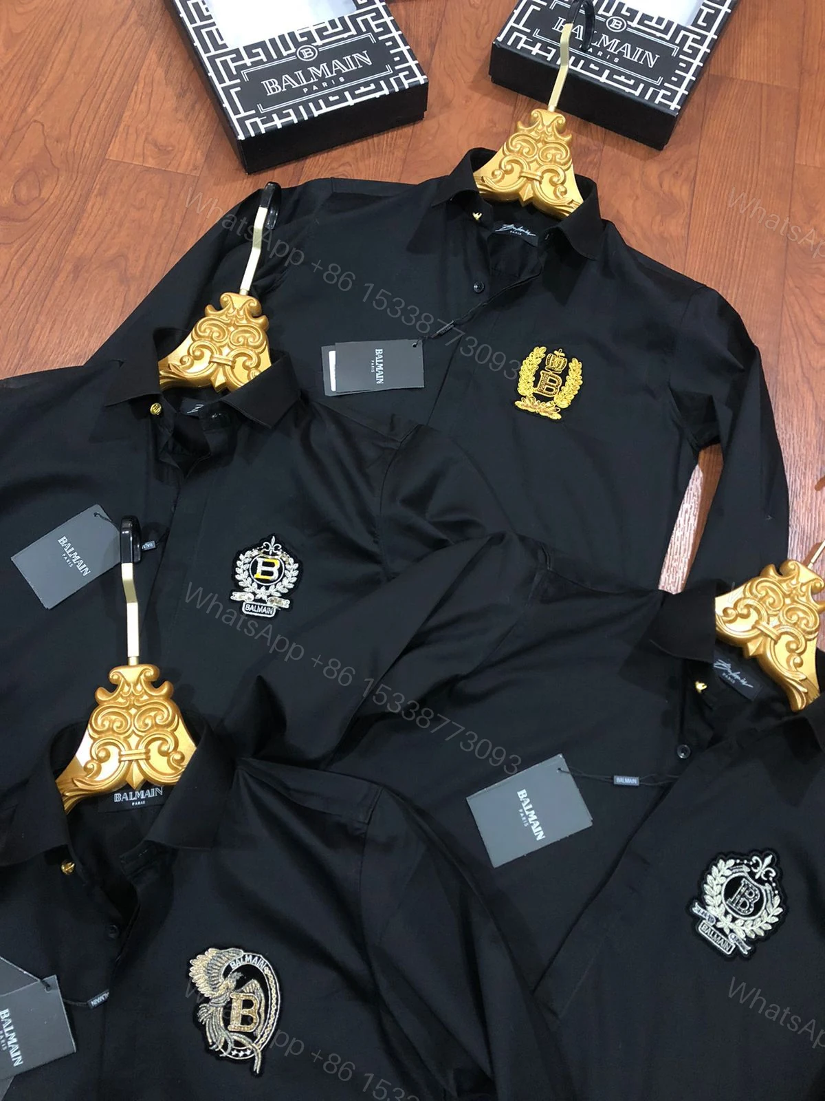 View 6 of First Copy Balmain Paris Club Wear Shirts for Men
