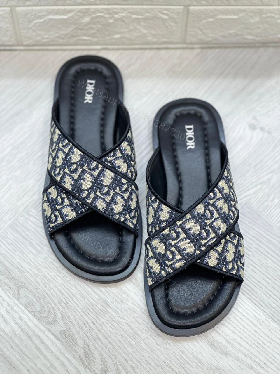 Dior Alias Sandal with Black calfskin insole — view 1