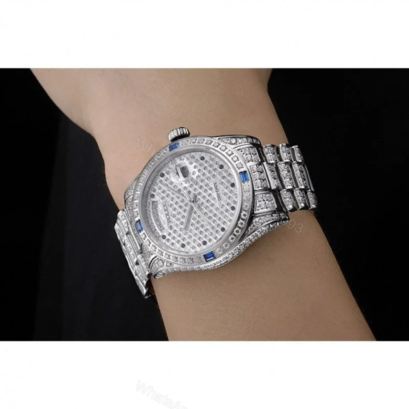 View 11 of Superclone Rolex Day-Date Diamond Dial 621613 37 mm