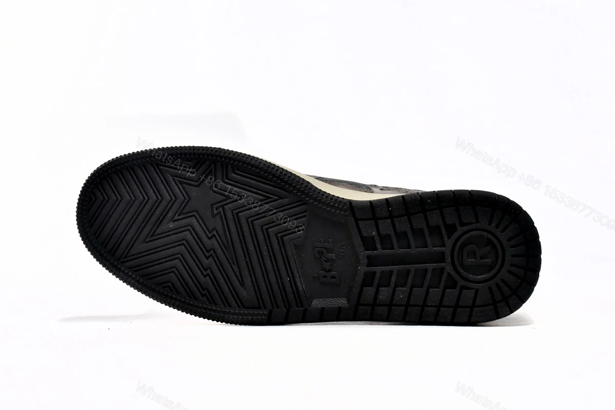 View 4 of Bape Sk8 Sta Low Make old Black and Yellow 1120-291-021(BapeSta)