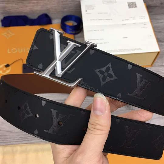 View 7 of LOUIS VUITTON LV PYRAMIDE 40MM REVERSIBLE BELT – B137