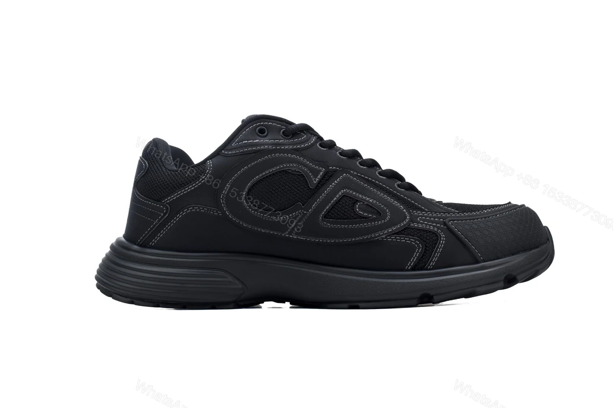 View 5 of Dior B30 Sneakers Black