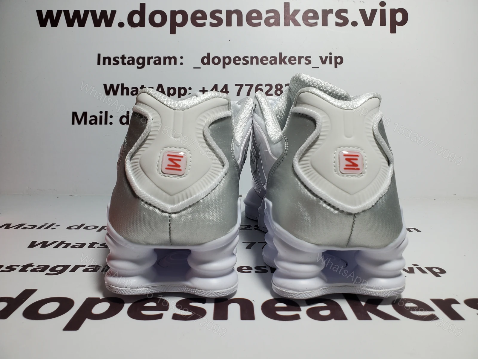 View 3 of Nike Shox TL White Metallic Silver AR3566-100
