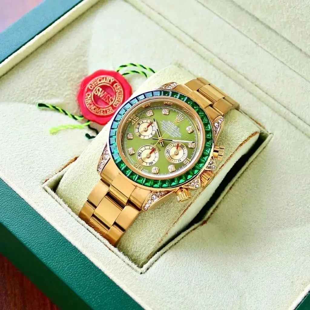 View 3 of Rolex Golden Green For Men