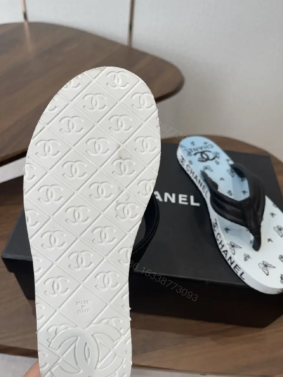 View 2 of Floral Flip-Flops: Luxe Comfort, Lightweight Resort Sandals