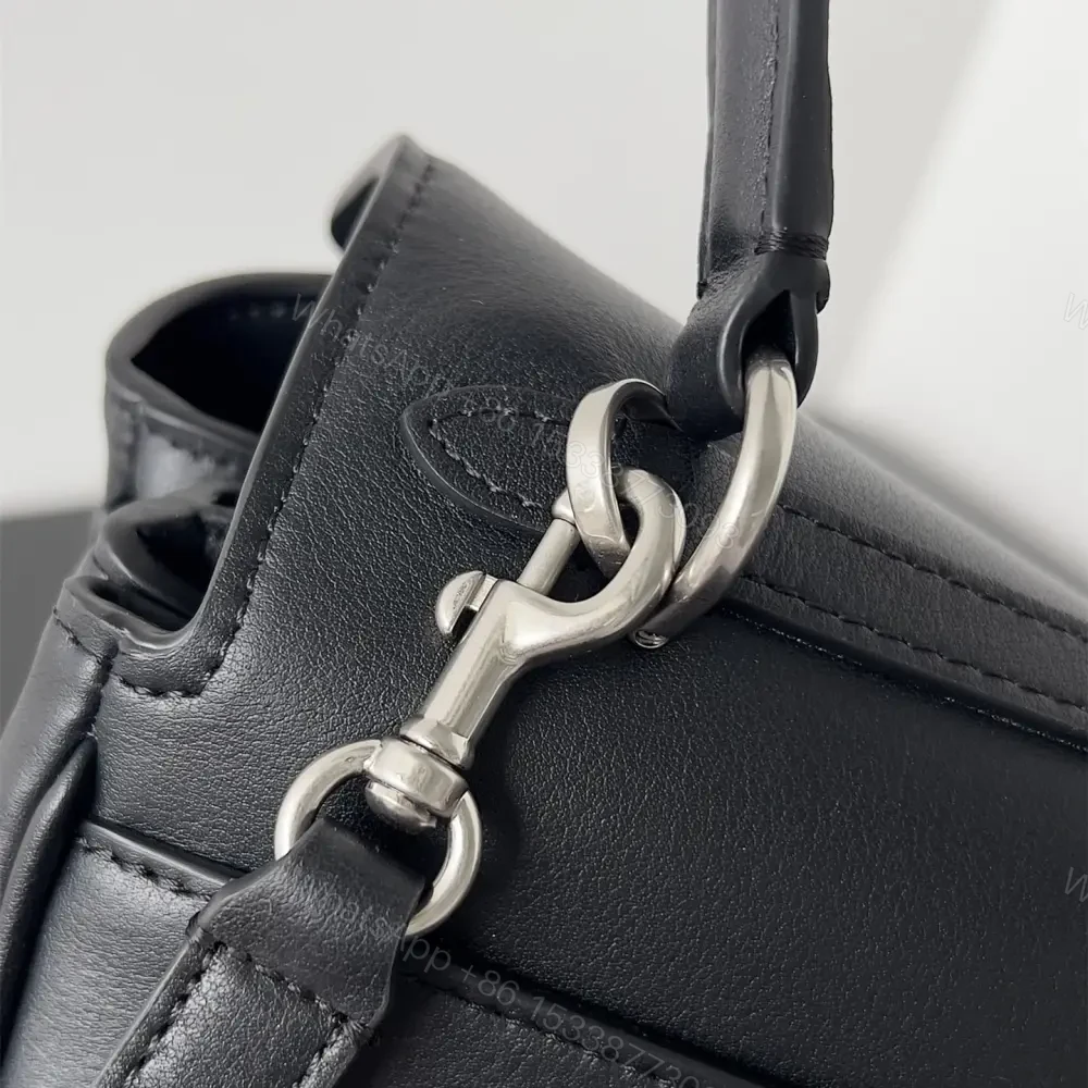 View 7 of 高仿BalenciagaRodeo系列手提單肩包黑銀XS