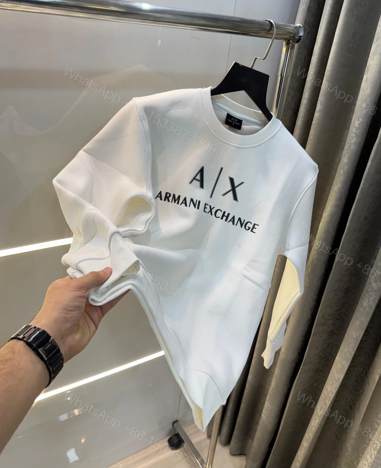 View 3 of First Copy Armani Exchange Imported Premium Sweatshirts