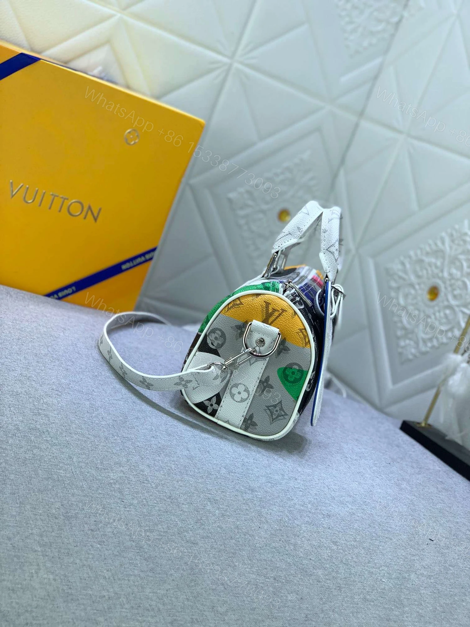 View 3 of KidSuper Keepall Bandouliere 25
