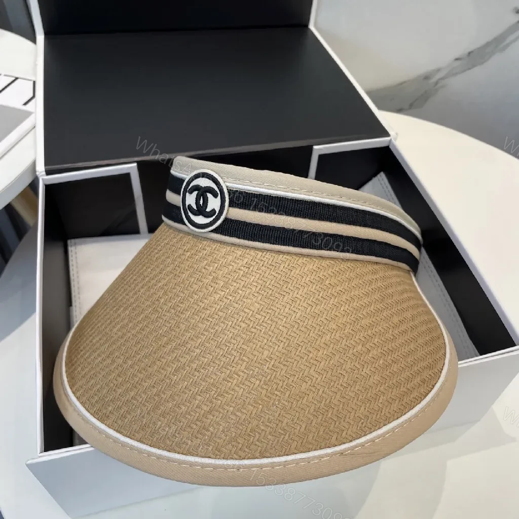 View 9 of Straw Visor: Lightweight, Resort-Ready with Luxe Logo Band