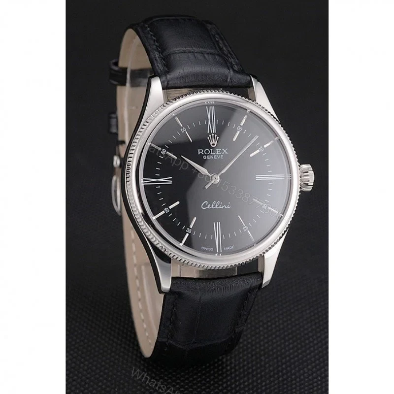 View 3 of Superclone Rolex Cellini Black Dial REP016804