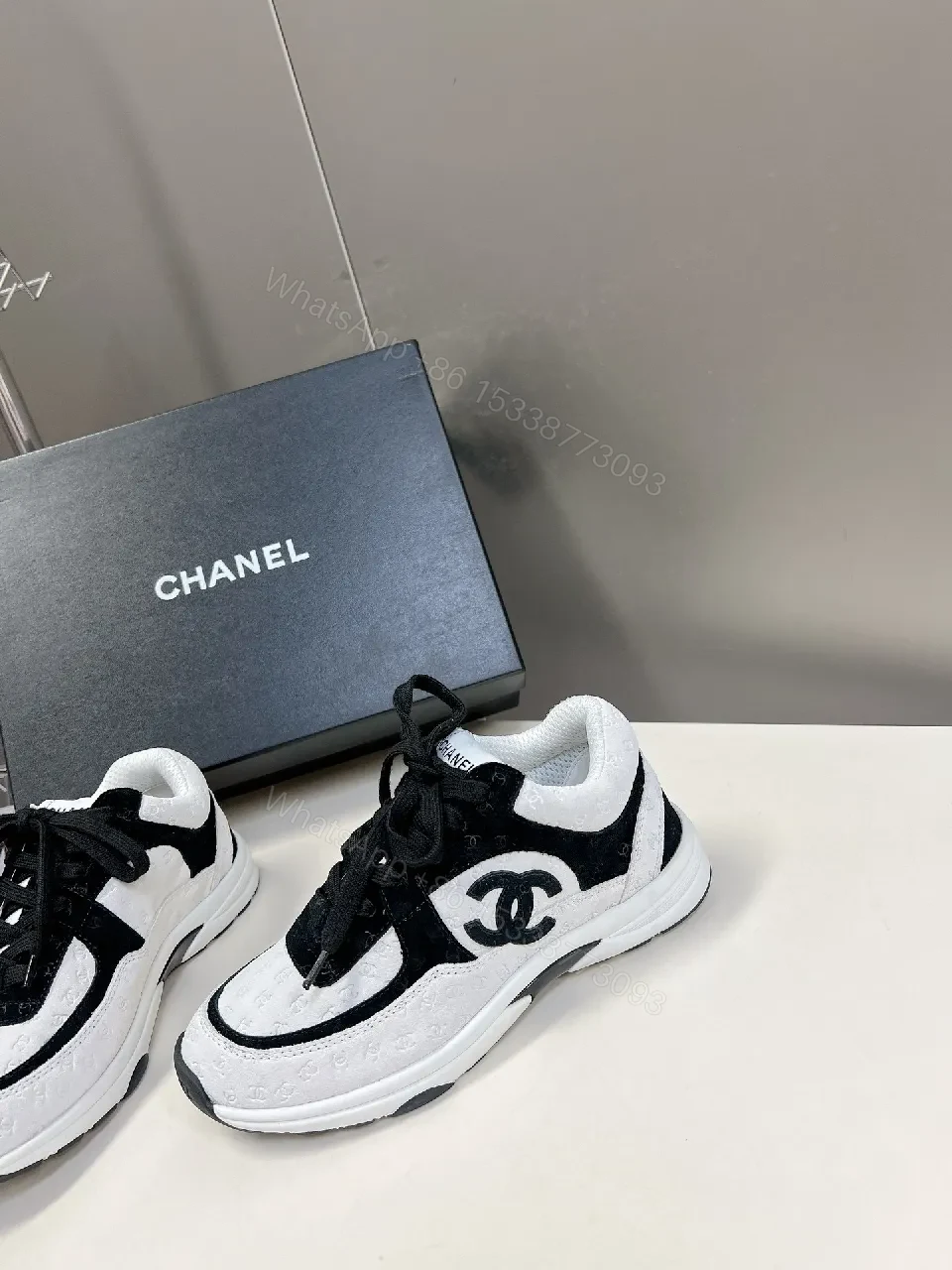 View 9 of Monochrome Luxe High-Tops: Subtle Designer Flair Comfort